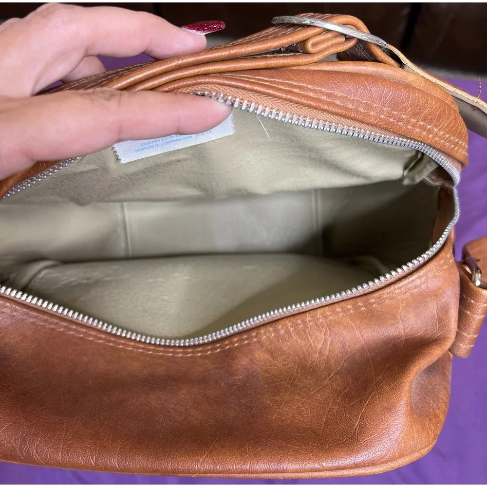Samsonsite‎ Sonora Shoulder/Carry On Bag/Luggage Vintage 1970s Brown EUC